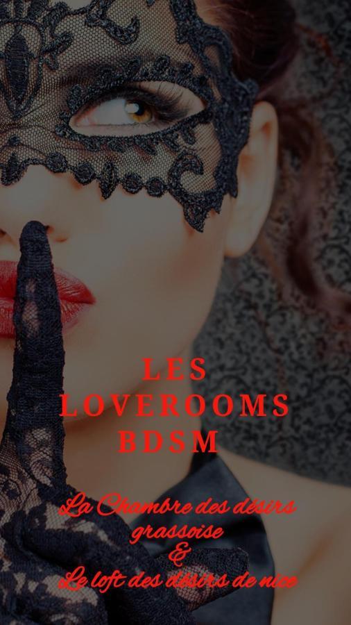 La Loveroom Bdsm De Nice " La Chambre Luxe Des Desirs " Eksteriør billede